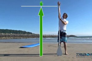 Altura ideal del remo de Paddle Surf: ¿Cómo elegir la medida adecuada?