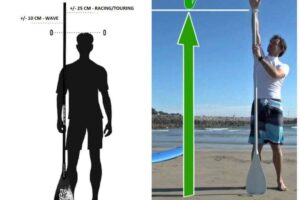 Conoce cómo medir correctamente el remo de tu Paddle Surf